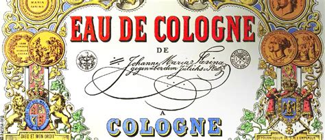 eau de cologne origine|eau de cologne history.